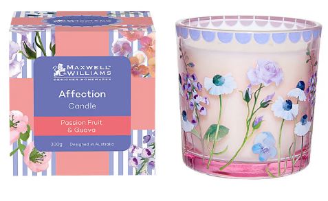 Maxwell & Williams Affection Scented Candle Passion Fruit Guava 300g