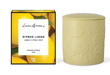 Love Anna X Botanika Frgrance Candle 290g - Citrus Lemon