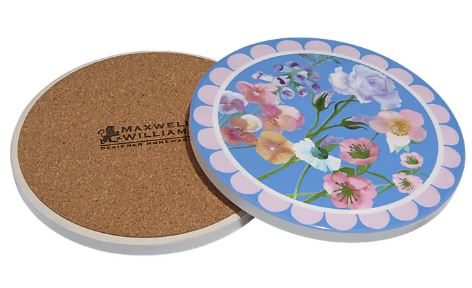 Maxwell & Williams Affection Ceramic Coaster Set Of 4 Assorted 