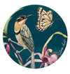 Maxwell & Williams Eloise Short Lyric Ceramic Round Coaster Spinebill Honeyeater (gouldian Finch)