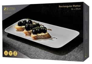 Maxwell & Williams Cashmere Rectangular Platter 31x19cm