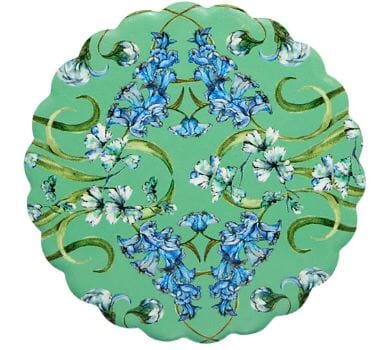 Maxwell & Williams Estelle Michaelides Mystique Ceramic Round Coaster Green Placemats & Coasters The Cooks Kitchen 