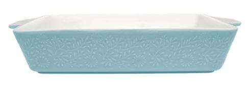 Maxwell & Williams Blooms Rectangular Baker 32x22x6.5cm Blue Baking Tins, Trays, Pans & Ramekins The Cooks Kitchen 