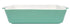 Maxwell & Williams Blooms Rectangular Baker 27x19x6.5cm Green