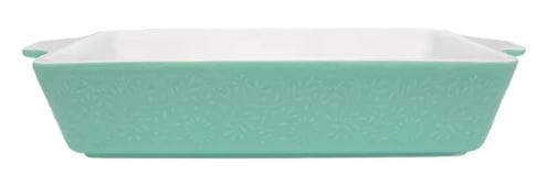 Maxwell & Williams Blooms Rectangular Baker 32x22x6.5cm Green Baking Tins, Trays, Pans & Ramekins The Cooks Kitchen 