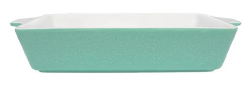 Maxwell & Williams Blooms Rectangular Baker 32x22x6.5cm Green