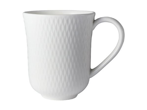 Maxwell & Williams White Basics Diamonds Imperial Mug 390ml
