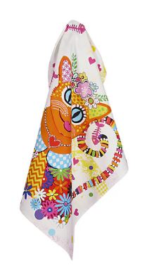 Donna Sharam Kaleidoscope Tea Towel 50x70cm - Ginger