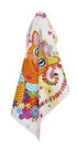 Donna Sharam Kaleidoscope Tea Towel 50x70cm - Ginger