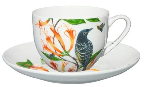 Maxwell & Williams Eloise Short Lyric Cup & Saucer 240ml - Regent Honeyeater Mugs - Cups & Saucers The Cooks Kitchen 