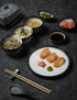 Maxwell & Williams Caviar Granite Divided Serving Bowl 30x6.5cm