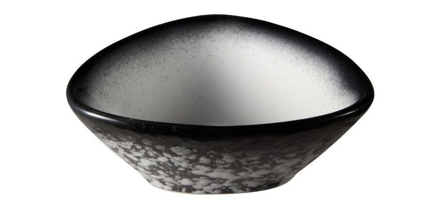 Maxwell & Williams Caviar Granite Triangle Sauce Bowl 10x3.5cm Dinnerware Accessories The Cooks Kitchen 