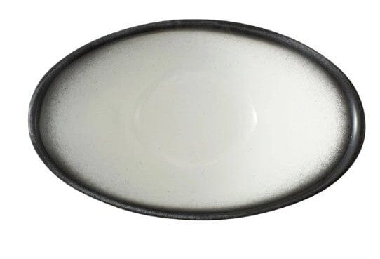 Maxwell & Williams Caviar Granite Oval Sauce Bowl 11x4cm Dinnerware Accessories The Cooks Kitchen 