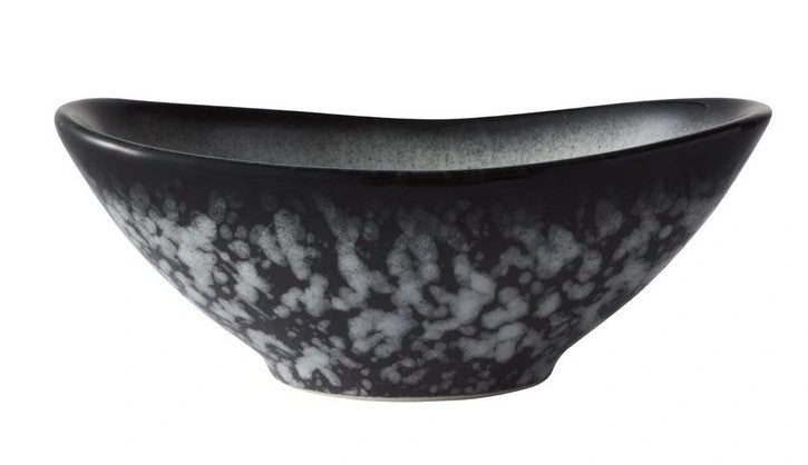 Maxwell & Williams Caviar Granite Oval Sauce Bowl 11x4cm