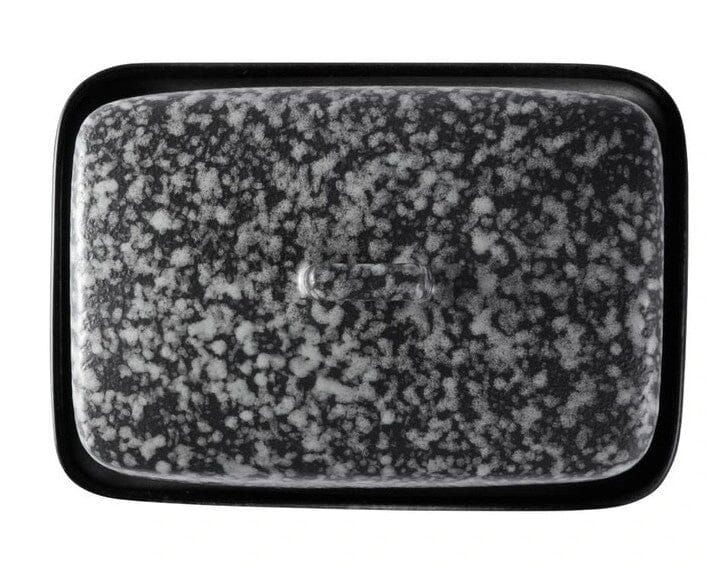 Maxwell & Williams Caviar Granite Butter Dish Bread & Butter Storage The Cooks Kitchen 