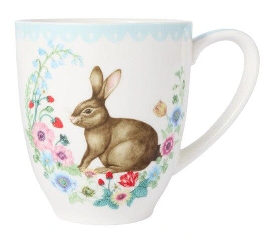 Maxwell & Williams Clover & Cottontail - Meadow Bunny Mug 375ml Mugs - Cups & Saucers The Cooks Kitchen 