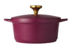 Maxwell & Williams Cast Lite - Non-stick Casserole 20cm/2.4l Cherry