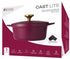 Maxwell & Williams Cast Lite - Non-stick Casserole 20cm/2.4l Cherry