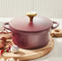 Maxwell & Williams Cast Lite - Non-stick Casserole 20cm/2.4l Cherry