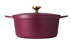 Maxwell & Williams Cast Lite - Non-stick Casserole 28cm/6.3l Cherry