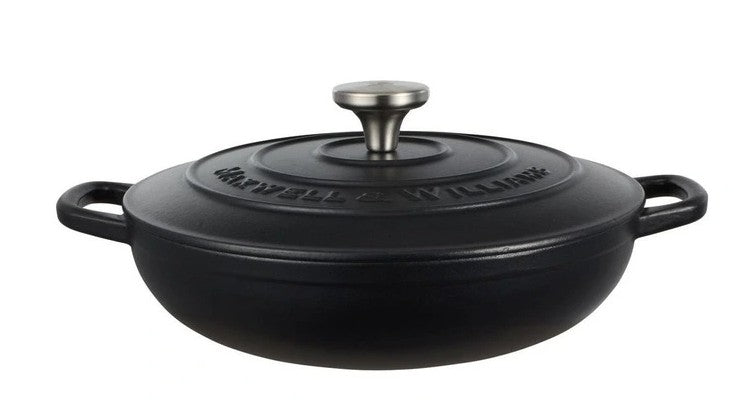 Maxwell & Williams Cast Iron - Brasier 27cm/3.3l - Black