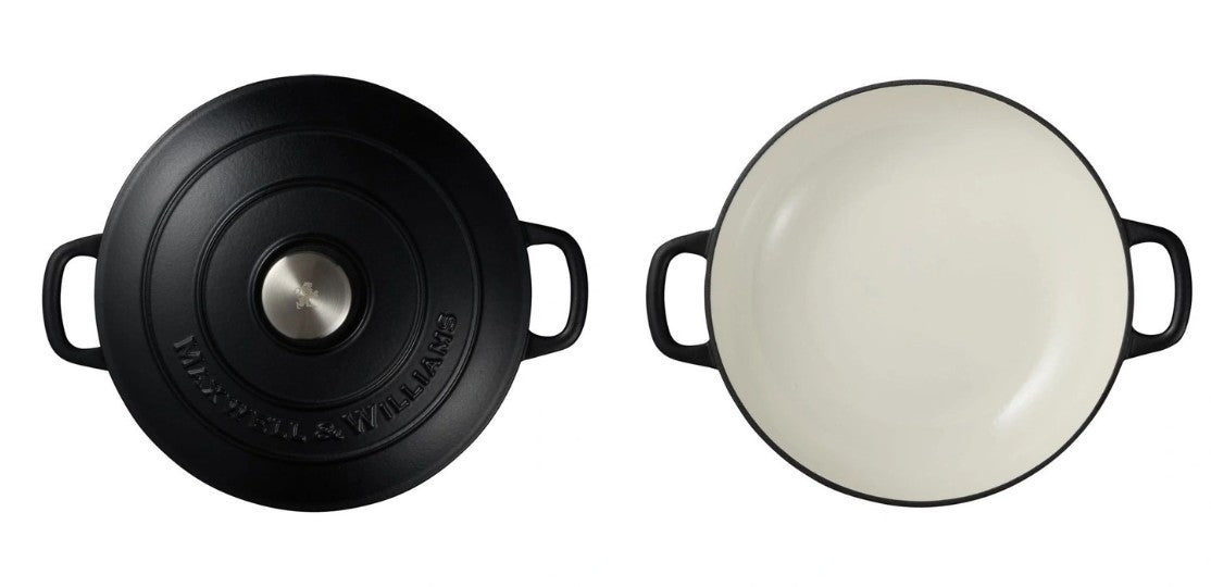 Maxwell & Williams Cast Iron - Brasier 27cm/3.3l - Black