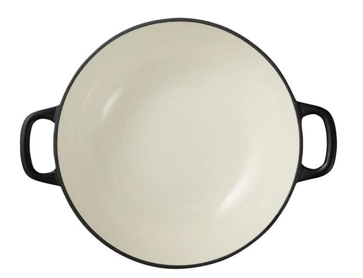 Maxwell & Williams Cast Iron Round Casserole 26cm/4l - Black Cast Iron Casseroles The Cooks Kitchen 