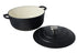 Maxwell & Williams Cast Iron Round Casserole 28cm/6.2l - Black