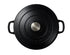 Maxwell & Williams Cast Iron Round Casserole 28cm/6.2l - Black