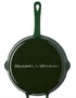 Maxwell & Williams Cast Iron Fry Pan 26cm - English Racing Green Cast Iron Frypans & Skillets The Cooks Kitchen 
