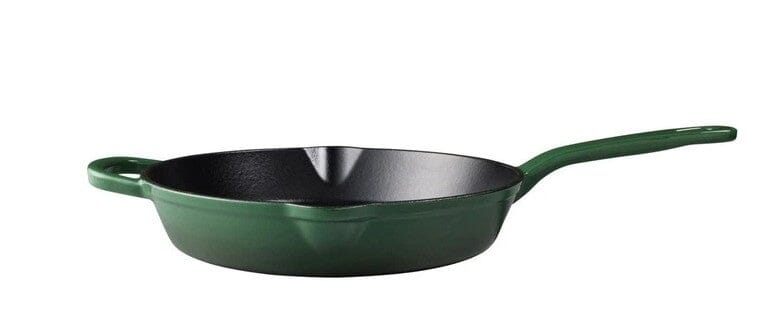 Maxwell & Williams Cast Iron Fry Pan 26cm - English Racing Green Cast Iron Frypans & Skillets The Cooks Kitchen 