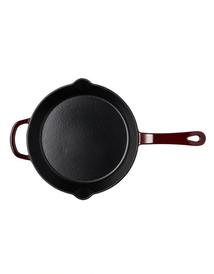 Maxwell & Williams Cast Iron Frypan 26cm Merlot