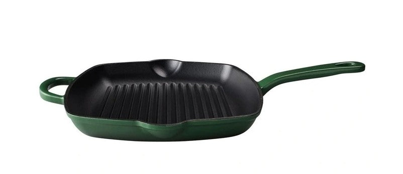 Maxwell & Williams Cast Iron Grill Pan 26cm - English Racing Green