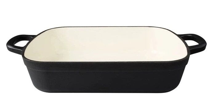 Maxwell & Williams Cast Iron Roaster 28x21cm - Black Cast Iron The Cooks Kitchen 