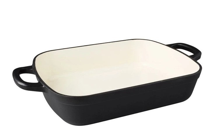 Maxwell & Williams Cast Iron Roaster 28x21cm - Black