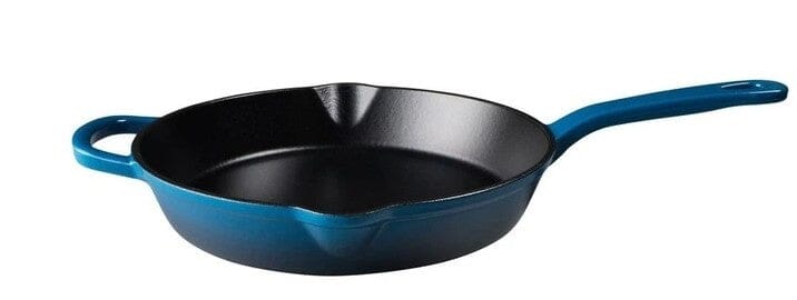 Maxwell & Williams Cast Iron Fry Pan 26cm - Midnight Blue Cast Iron Frypans & Skillets The Cooks Kitchen 