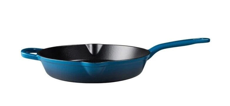 Maxwell & Williams Cast Iron Fry Pan 26cm - Midnight Blue Cast Iron Frypans & Skillets The Cooks Kitchen 