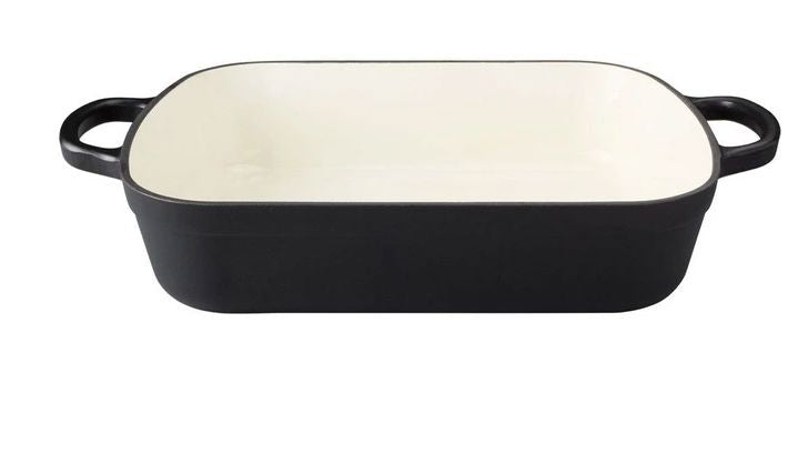 Maxwell & Williams Cast Iron Roaster 34x26cm 5l - Black Cast Iron The Cooks Kitchen 