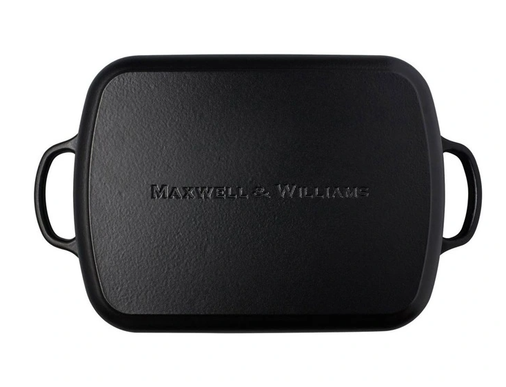 Maxwell & Williams Cast Iron Roaster 34x26cm 5l - Black