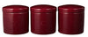 Maxwell & Williams Epicurious Canister Set - 500ml Set Of 3 - Bordeaux