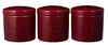 Maxwell & Williams Epicurious Canister Set - 500ml Set Of 3 - Bordeaux