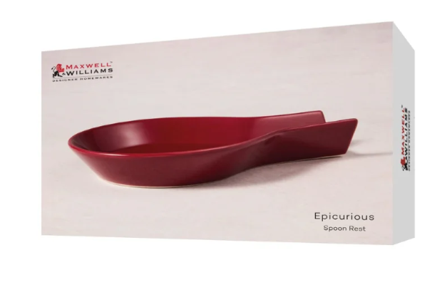 Maxwell & Williams Epicuriousspoon Rest - Bordeaux