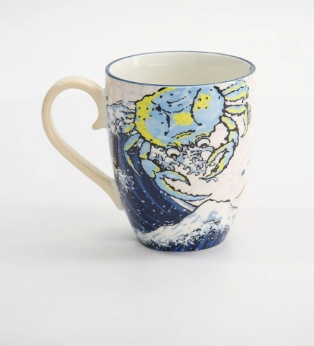 Tokyo Design Studio Mug Mountain Seafood Mug Cream 380ml