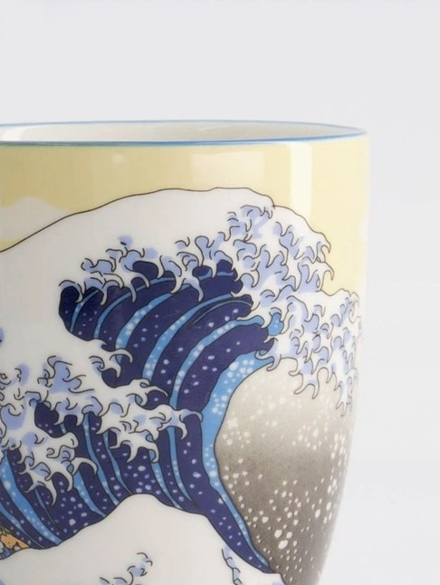 Tokyo Design Studio Mug Mountain Hokusai Blue Mug 380ml