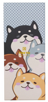 Tokyo Design Studio Shiba Dog Chopsticks 4pc With Rest Gift Boxed
