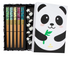 Tokyo Design Studio Panda Chopstick And Rest 10pc