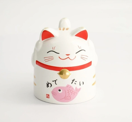 Tokyo Design Studio Mug Mountain Lucky Cat Mug Pink 380ml