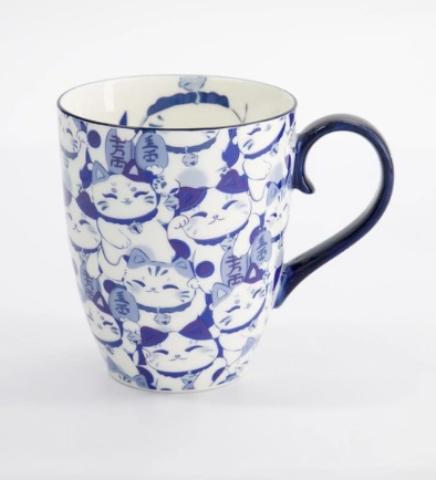 Tokyo Design Studio Mug Mountain Maneko Blue Mug 380ml