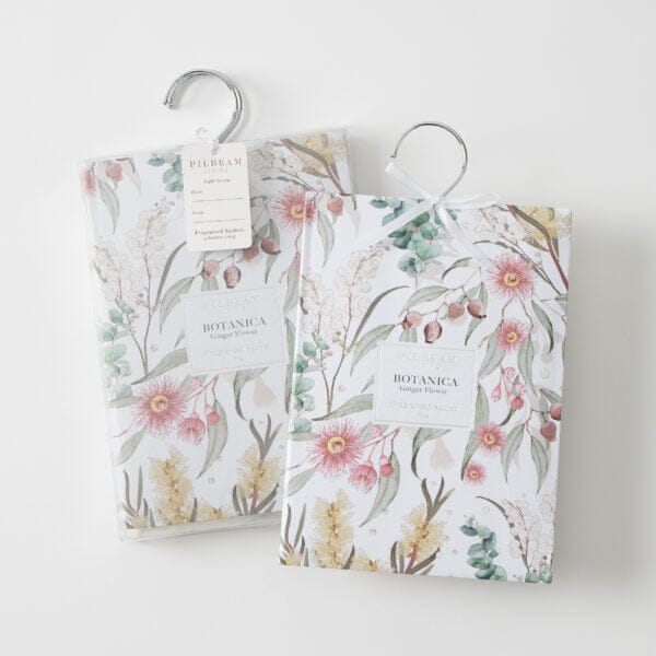Botanica Scented Hanging Sachets Set Of 4 – Ginger Flower Miscellaneous The Cooks Kitchen 