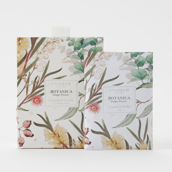 Botanica Scented Mini Sachets Set Of 4 – Ginger Flower